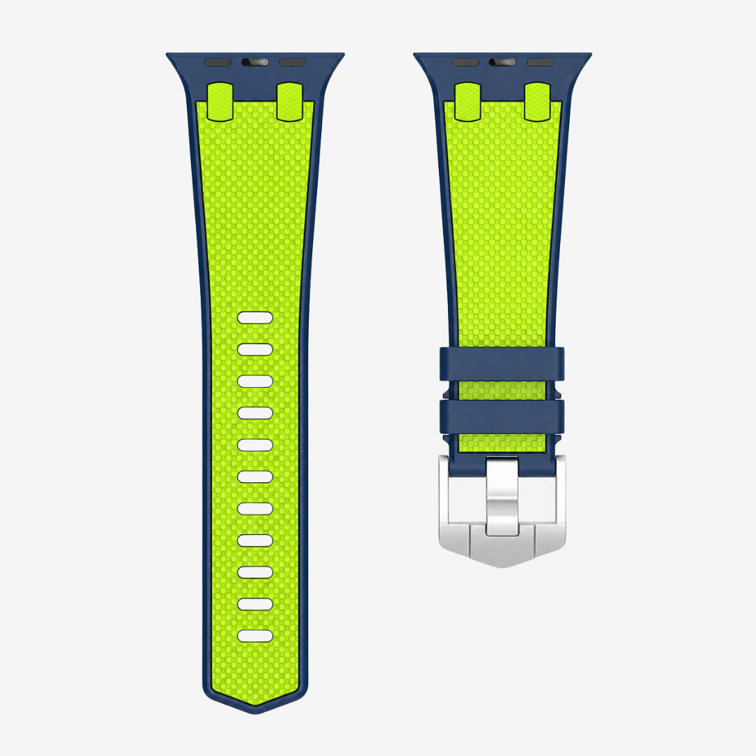AP Dual Color Matching Silicone Band For Apple Watch - Watch Band