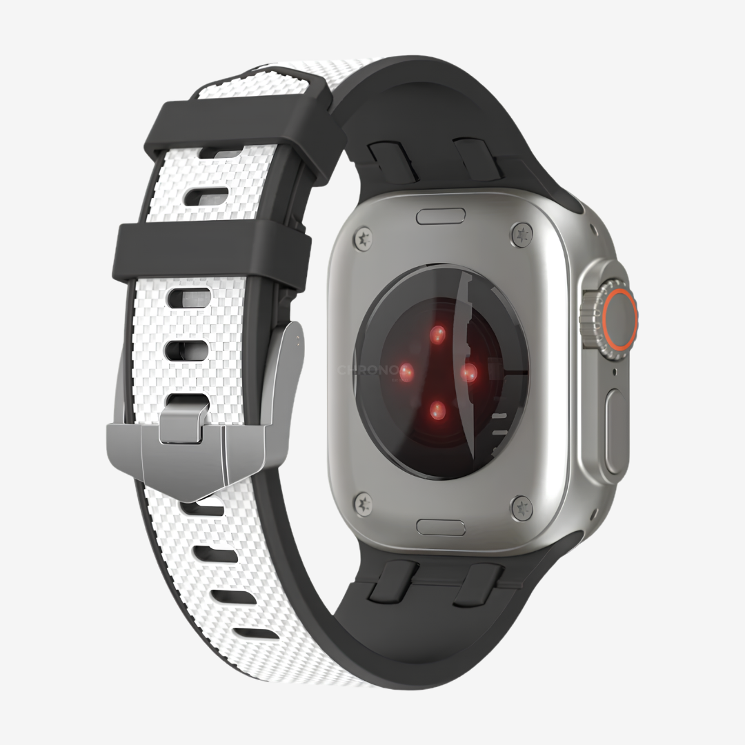 AP Dual Color Matching Silicone Band For Apple Watch - Watch Band