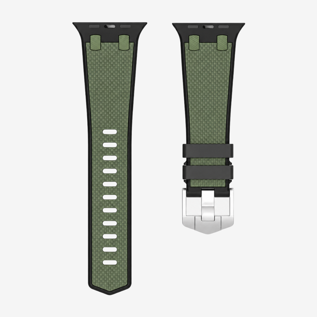AP Dual Color Matching Silicone Band For Apple Watch - Watch Band