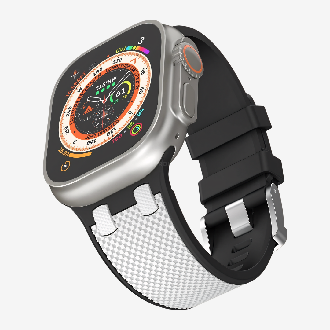 AP Dual Color Matching Silicone Band For Apple Watch - Watch Band