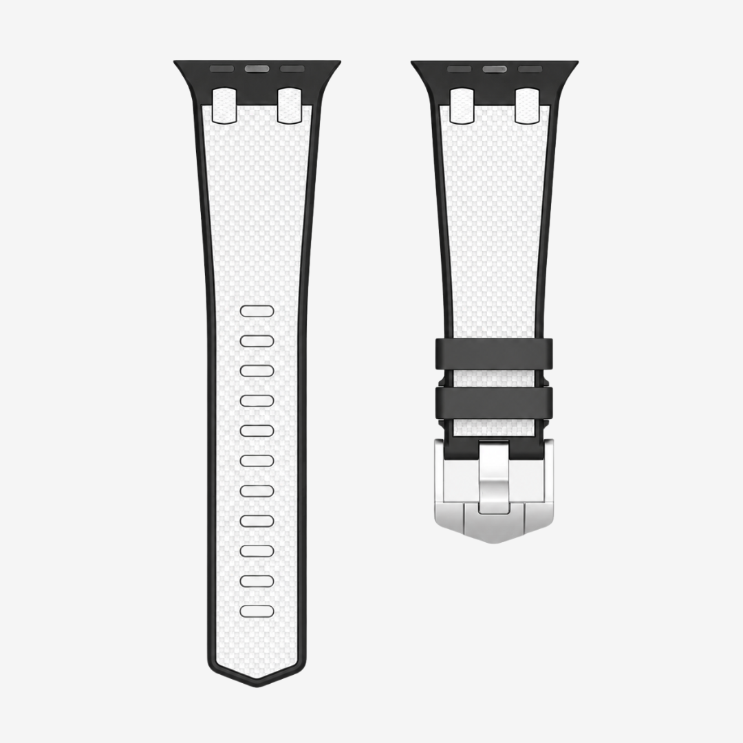 AP Dual Color Matching Silicone Band For Apple Watch - Watch Band