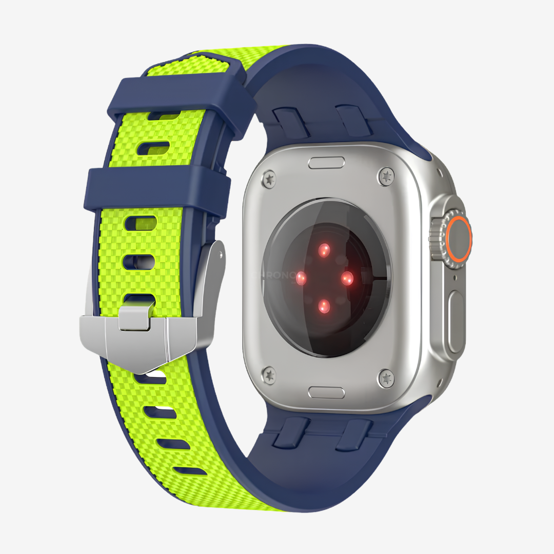 AP Dual Color Matching Silicone Band For Apple Watch - Watch Band