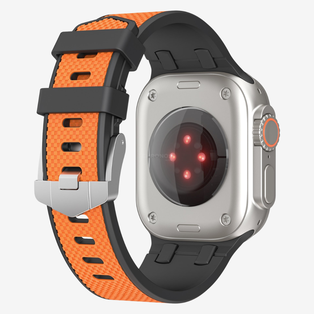 AP Dual Color Matching Silicone Band For Apple Watch - Watch Band