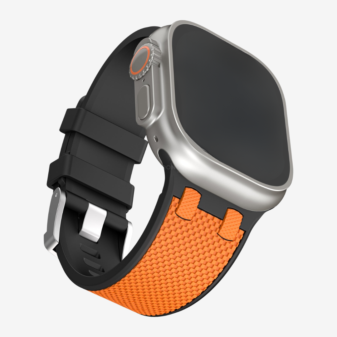 AP Dual Color Matching Silicone Band For Apple Watch - Watch Band