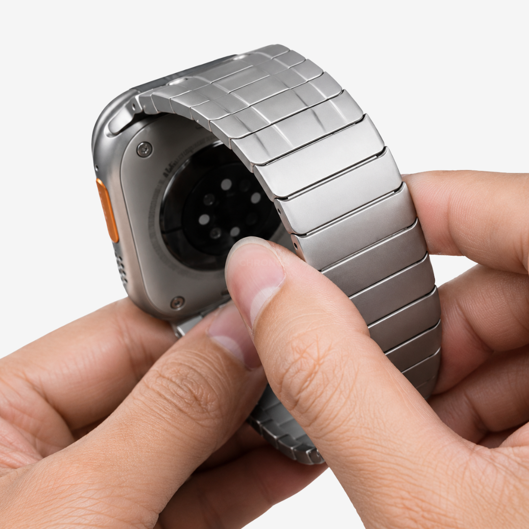 AP Frosted Stainless Steel Magnetic Band For Apple Watch - Watch Band