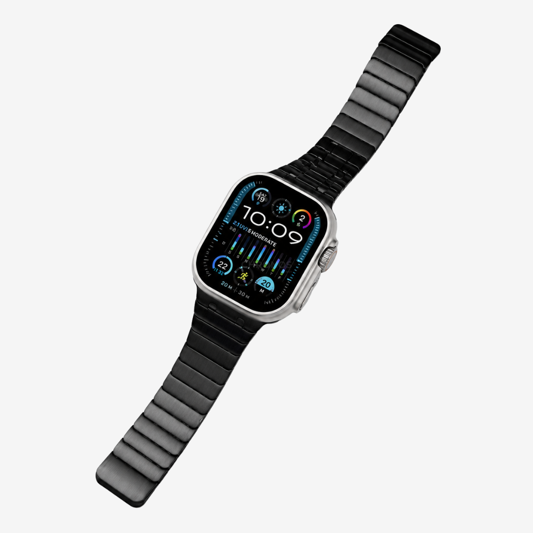 AP Frosted Stainless Steel Magnetic Band For Apple Watch - Watch Band