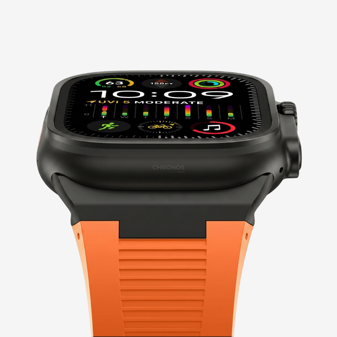 AP New Connector Silicone Band For Apple Watch - Watch Band