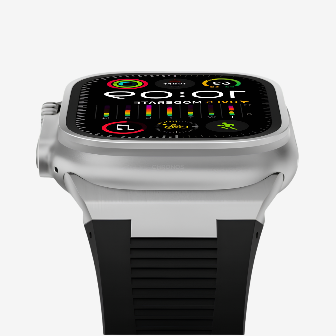 AP New Connector Silicone Band For Apple Watch - Watch Band