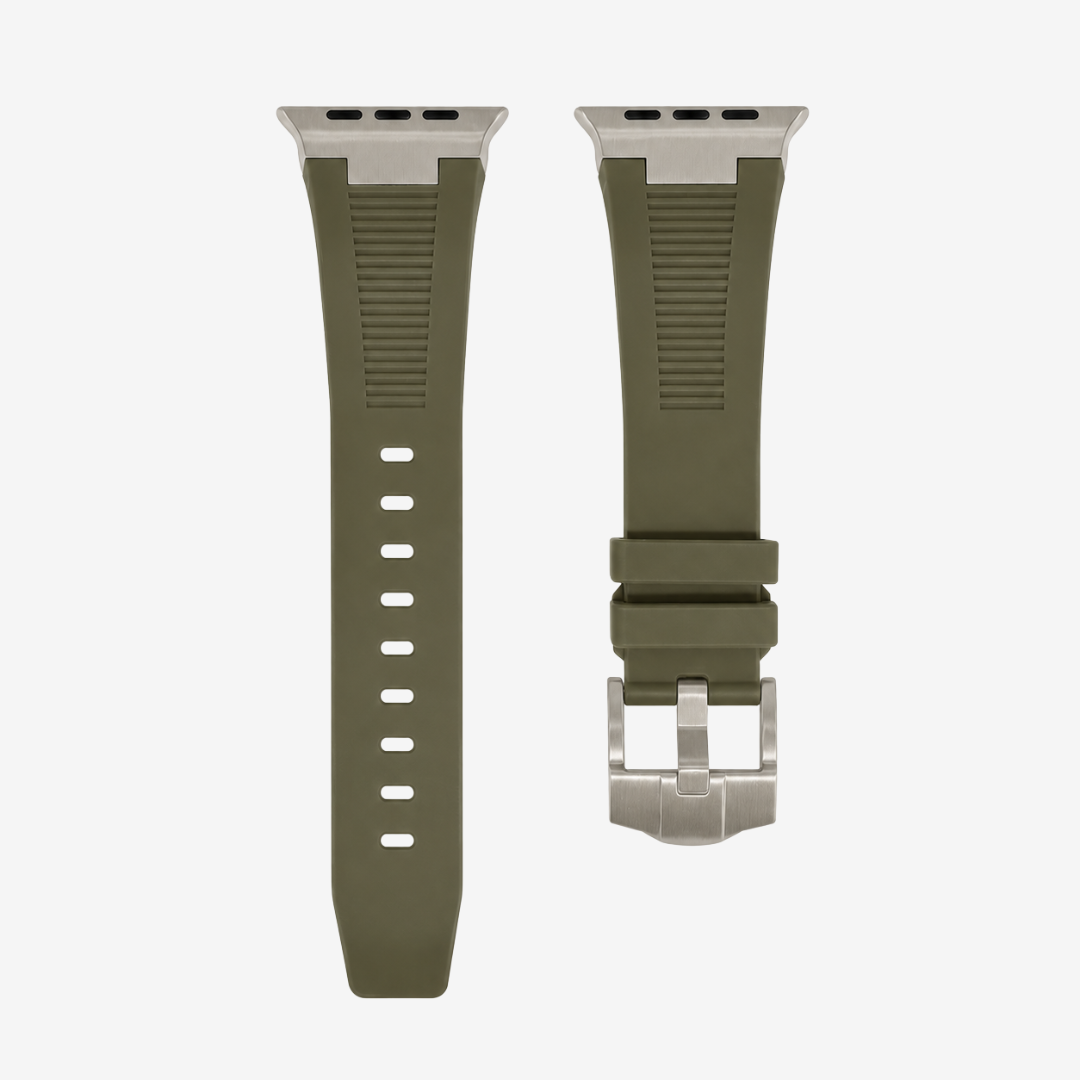 AP New Connector Silicone Band For Apple Watch - Watch Band