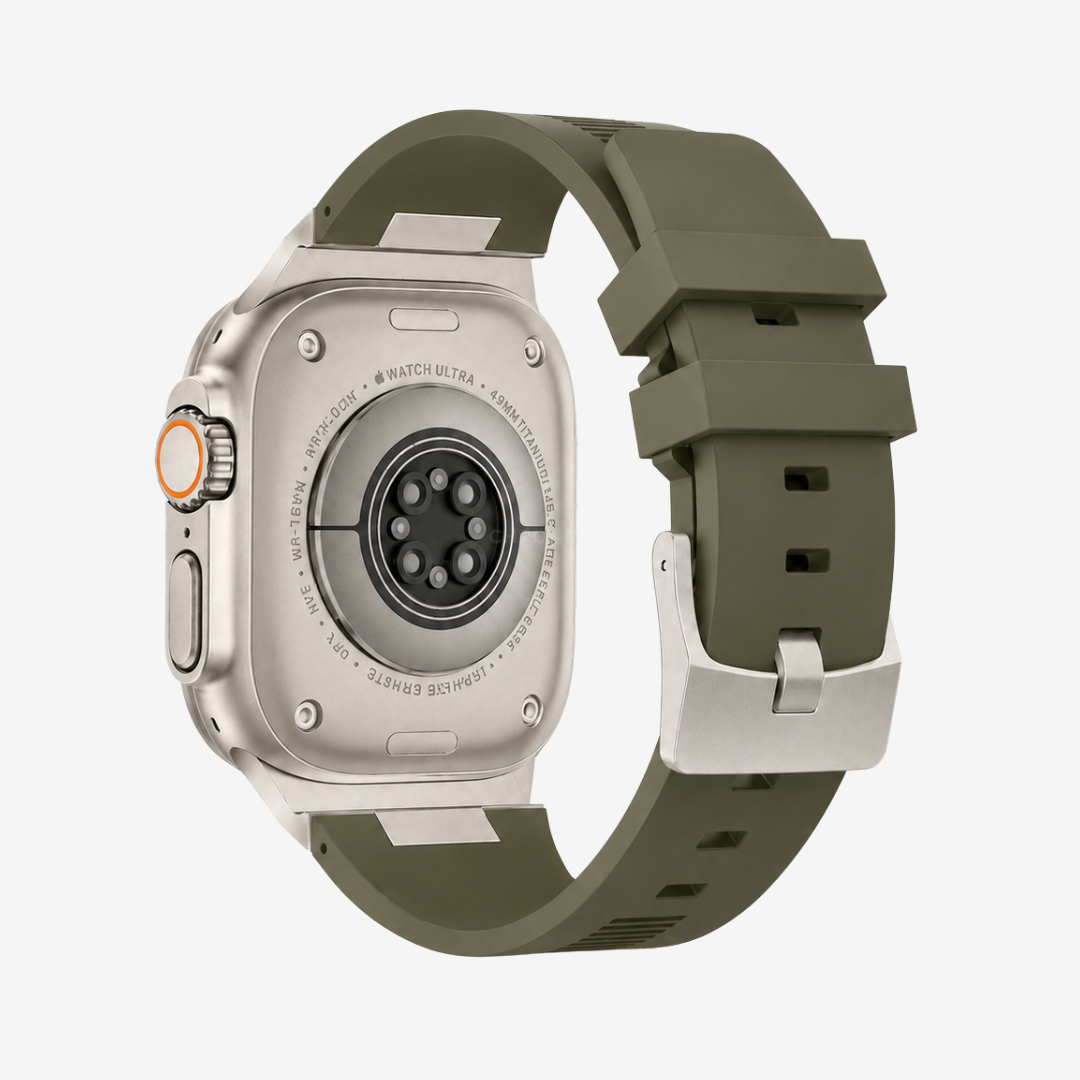 AP New Connector Silicone Band For Apple Watch - Watch Band