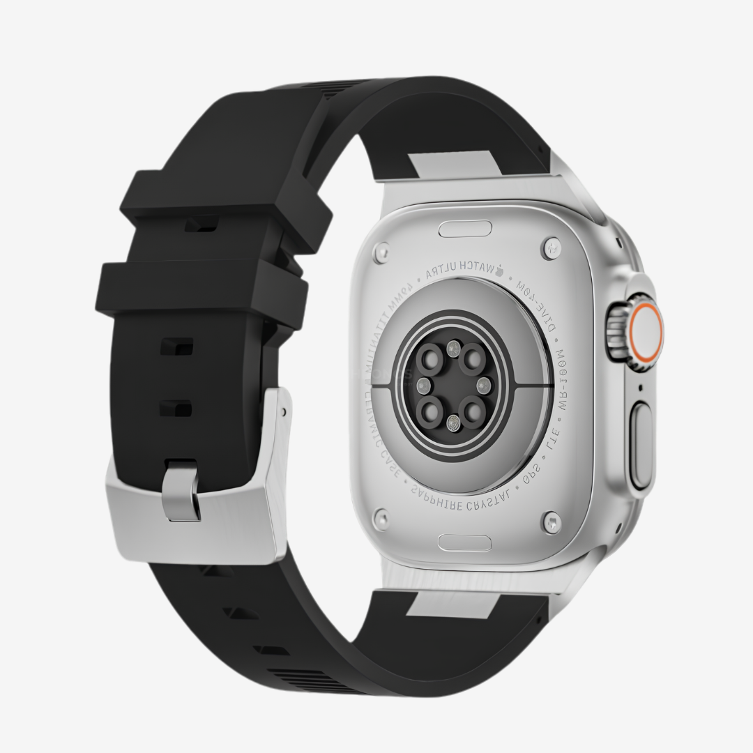 AP New Connector Silicone Band For Apple Watch - Watch Band