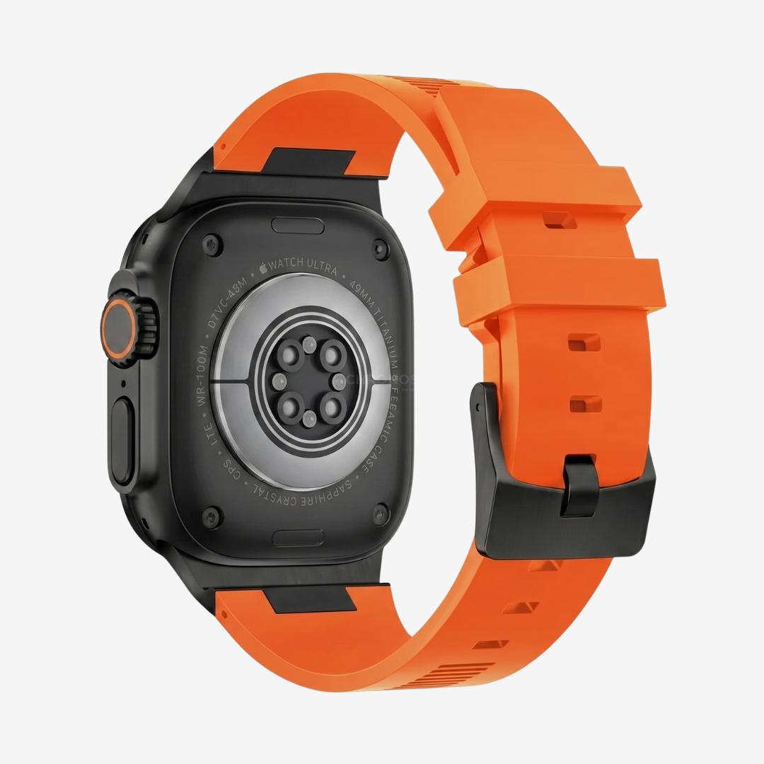 AP New Connector Silicone Band For Apple Watch - Watch Band