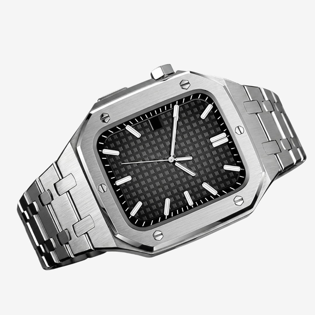AP9006 316L Stainless Steel Band Stainless Steel Case Retrofit Kit For Apple Watch - Watch Case