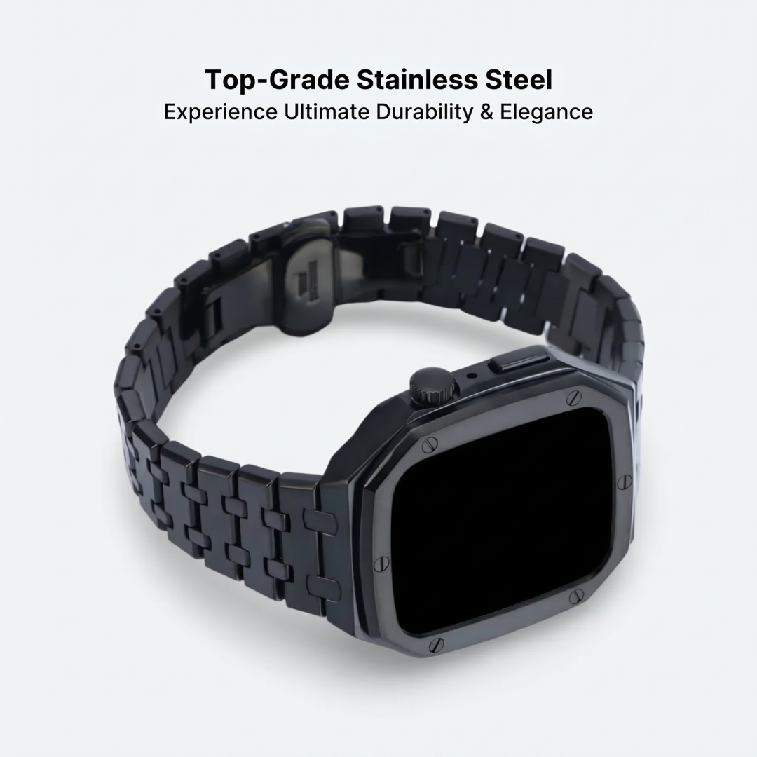 AP9006 316L Stainless Steel Band Stainless Steel Case Retrofit Kit For Apple Watch - Watch Case