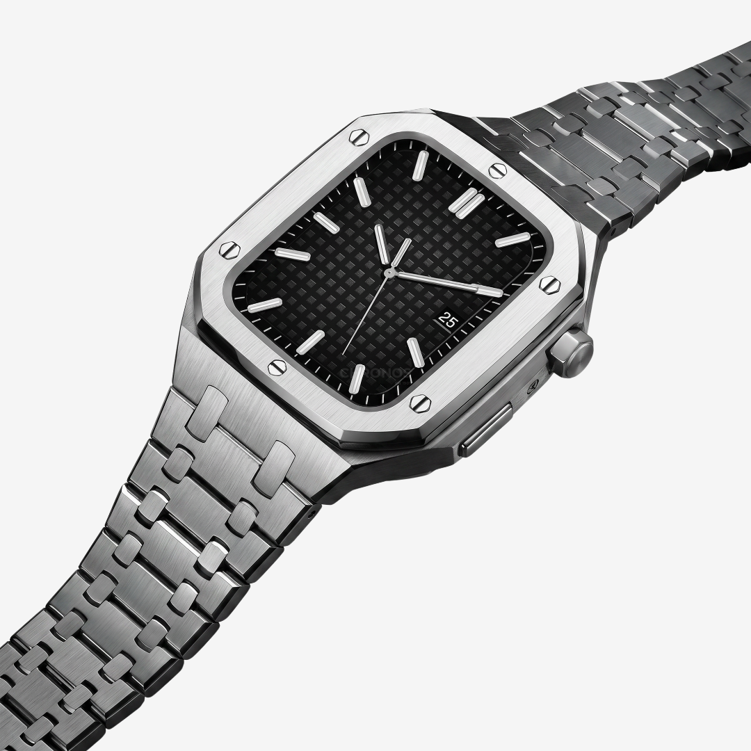 AP9006 316L Stainless Steel Band Stainless Steel Case Retrofit Kit For Apple Watch - Watch Case