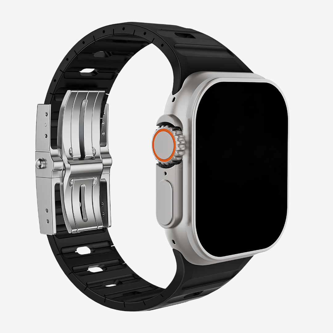Apex Ultra - Black-Silver / 46mm/45mm/44mm - Watch Band