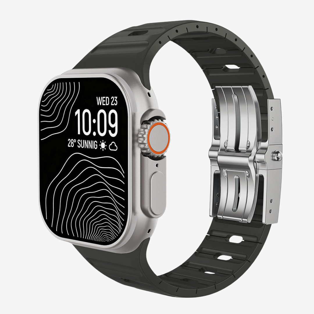 Apex Ultra - Brown-Silver / 46mm/45mm/44mm - Watch Band