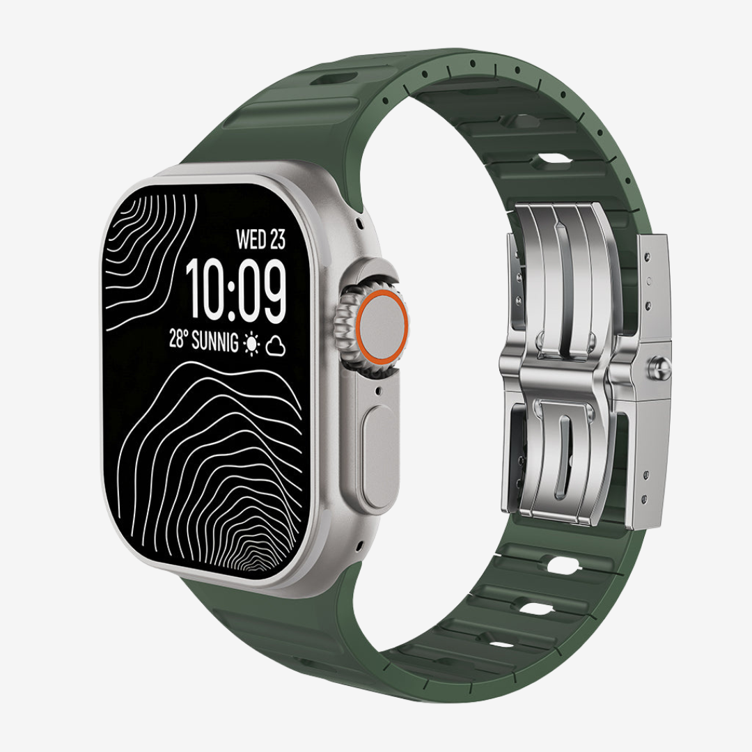 Apex Ultra - Green-Silver / 46mm/45mm/44mm - Watch Band