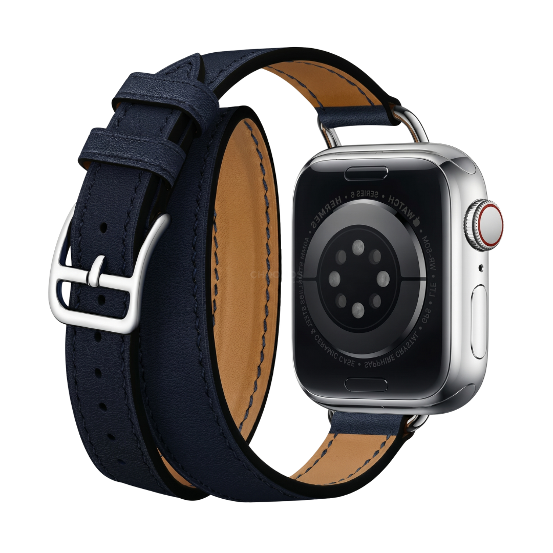 Apple Watch Band - Double Tour Leather - Watch Band