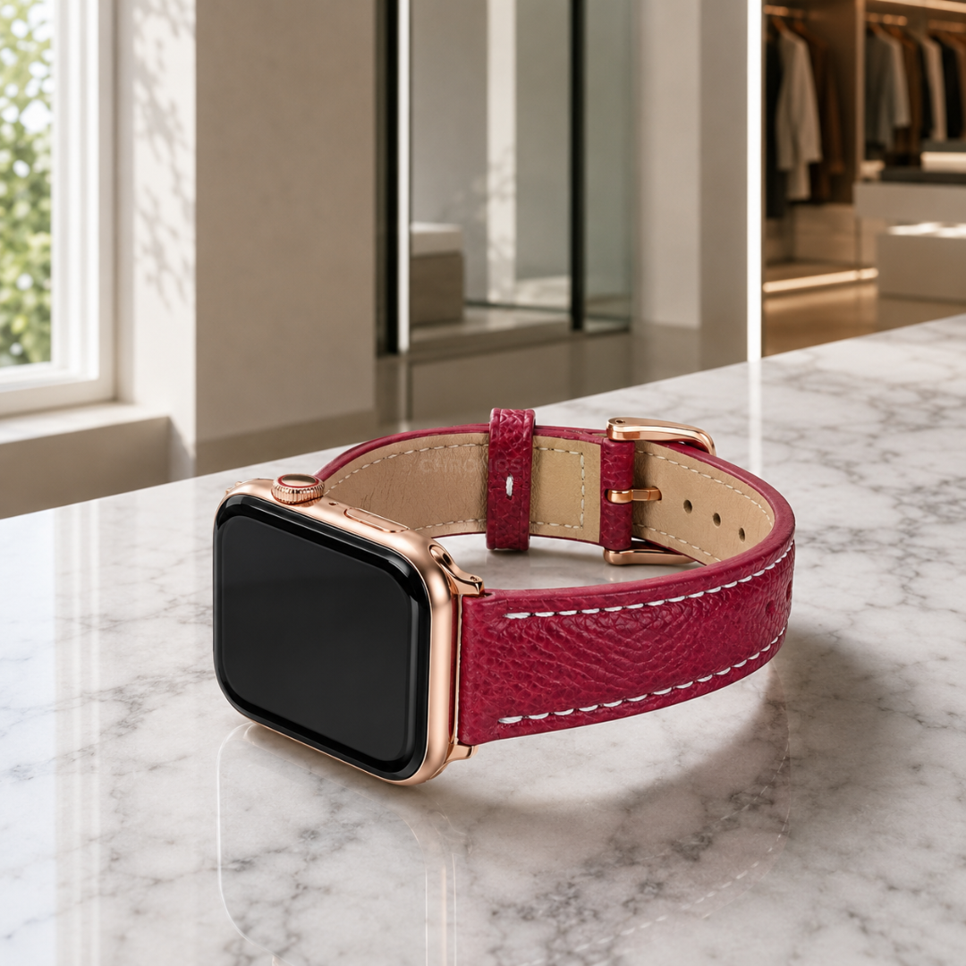 Apple Watch Band - Grained Genuine Leather - Watch Band