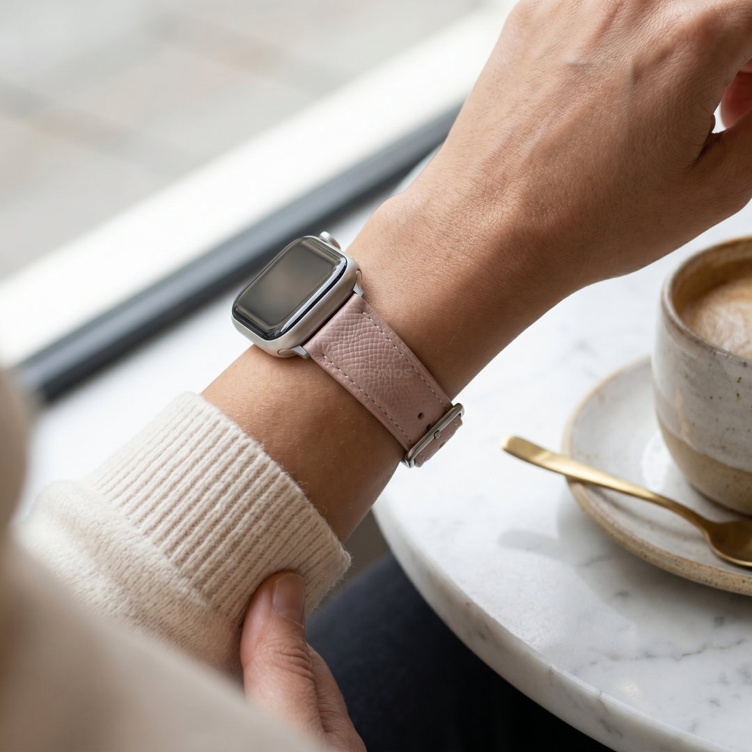 Apple Watch Band - Grained Genuine Leather - Watch Band