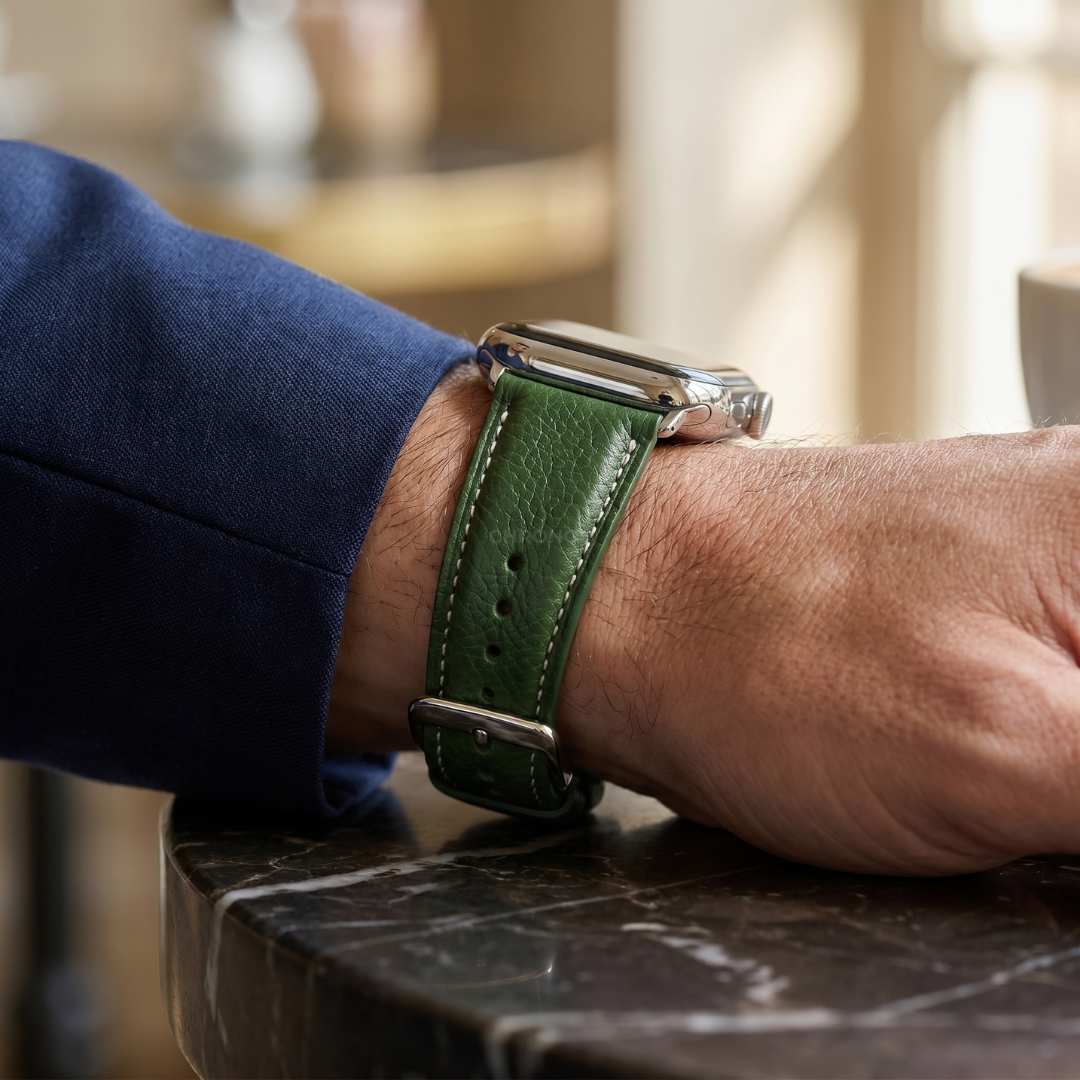 Apple Watch Band - Grained Genuine Leather - Watch Band