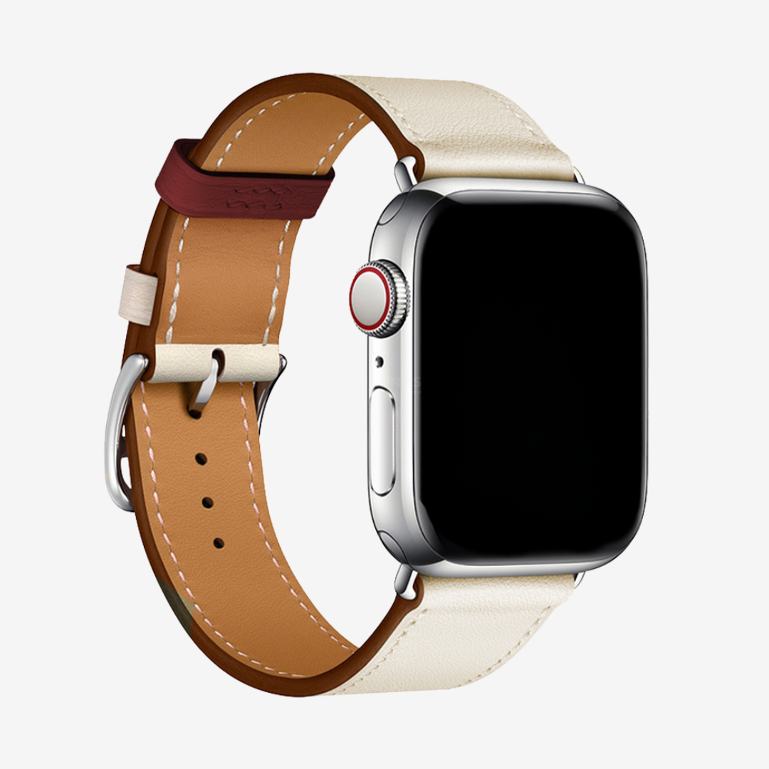 Apple Watch Band - Leather - Beige / 38/40/41/42mm - Watch Band