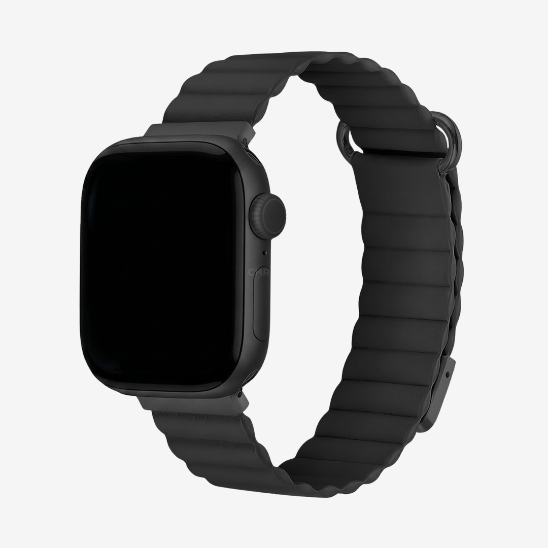 Apple Watch Band - Magnetic Leather - Black / 38/40/41/42mm - Watch Band