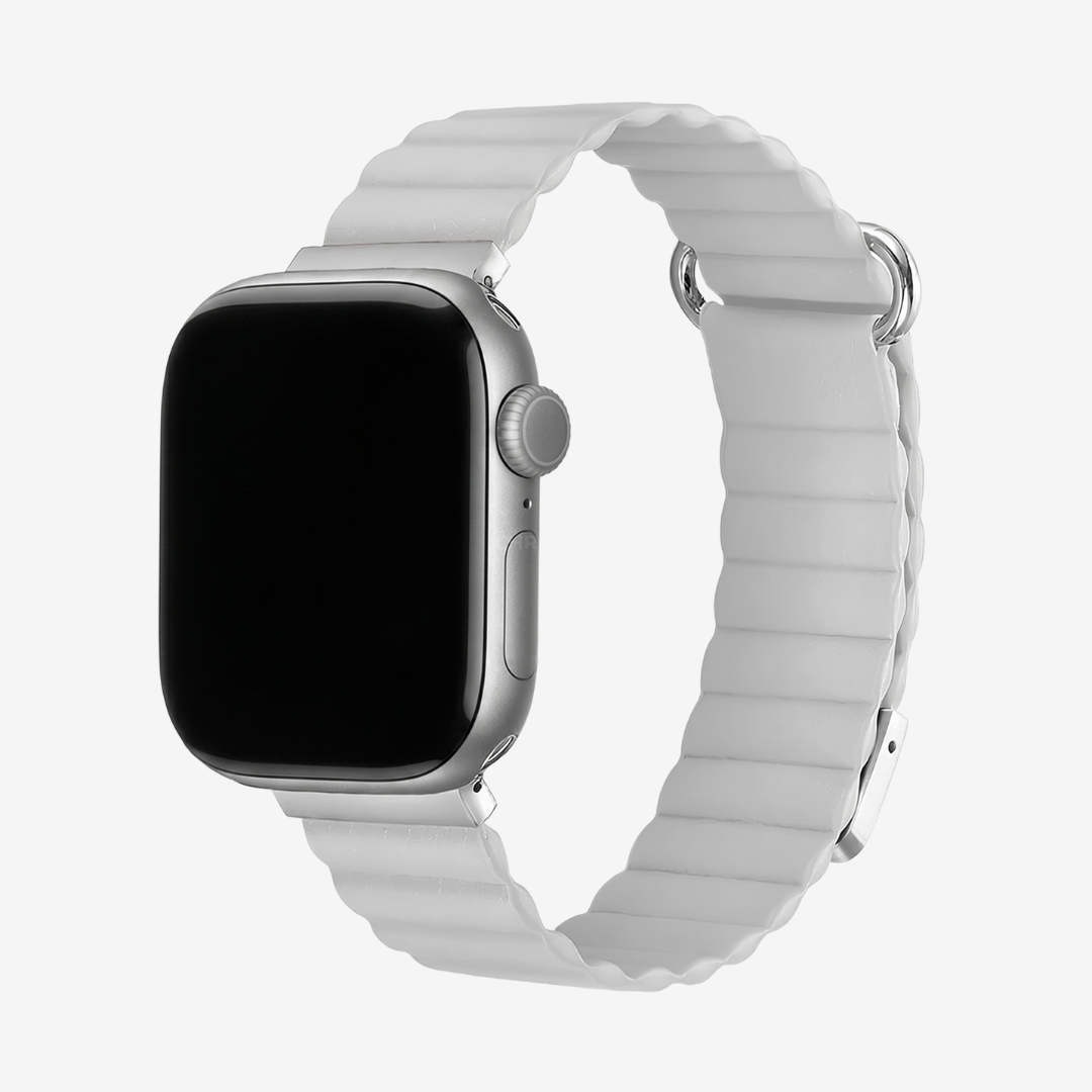 Apple Watch Band - Magnetic Leather - Light Gray / 38/40/41/42mm - Watch Band