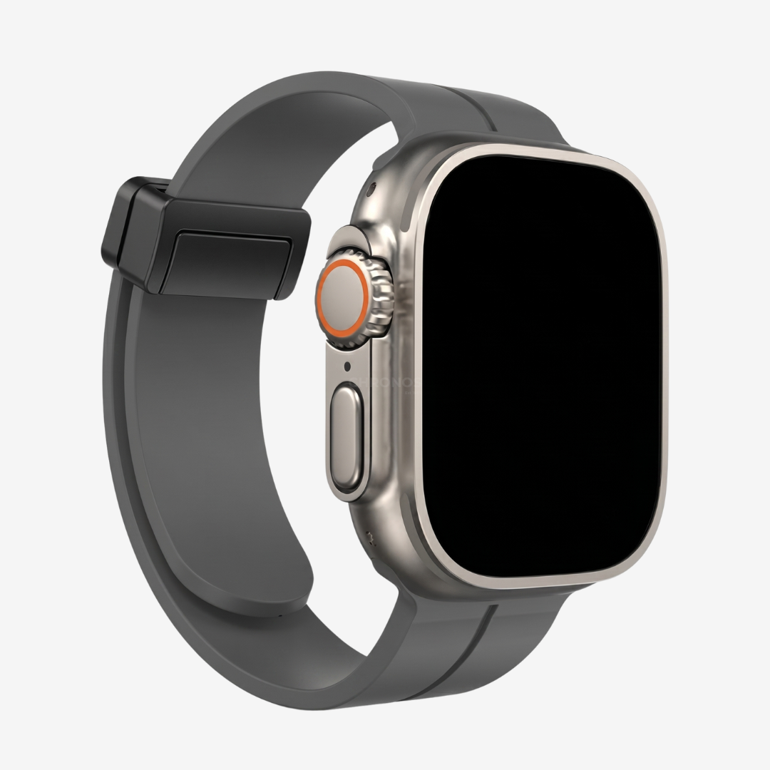 Apple Watch Band - Magnetic Silicone - Gray / 38/40/41/42mm - Watch Band