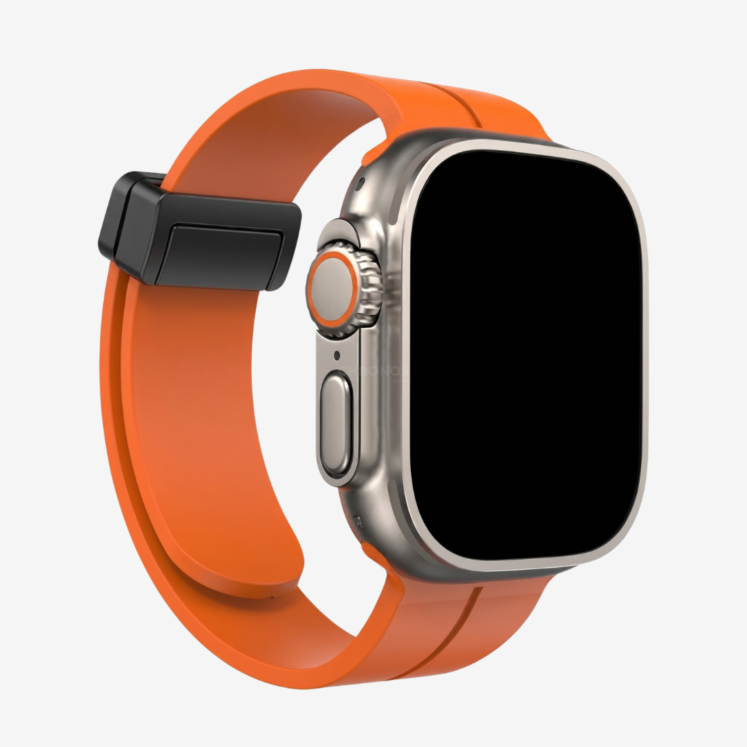 Apple Watch Band - Magnetic Silicone - Orange / 38/40/41/42mm - Watch Band