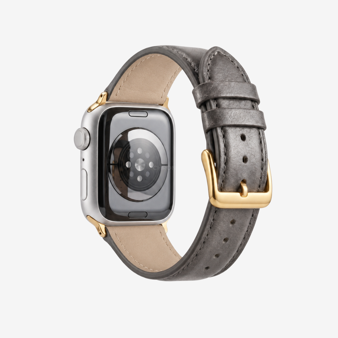 Apple Watch Band - Metallic Genuine Leather - Watch Band