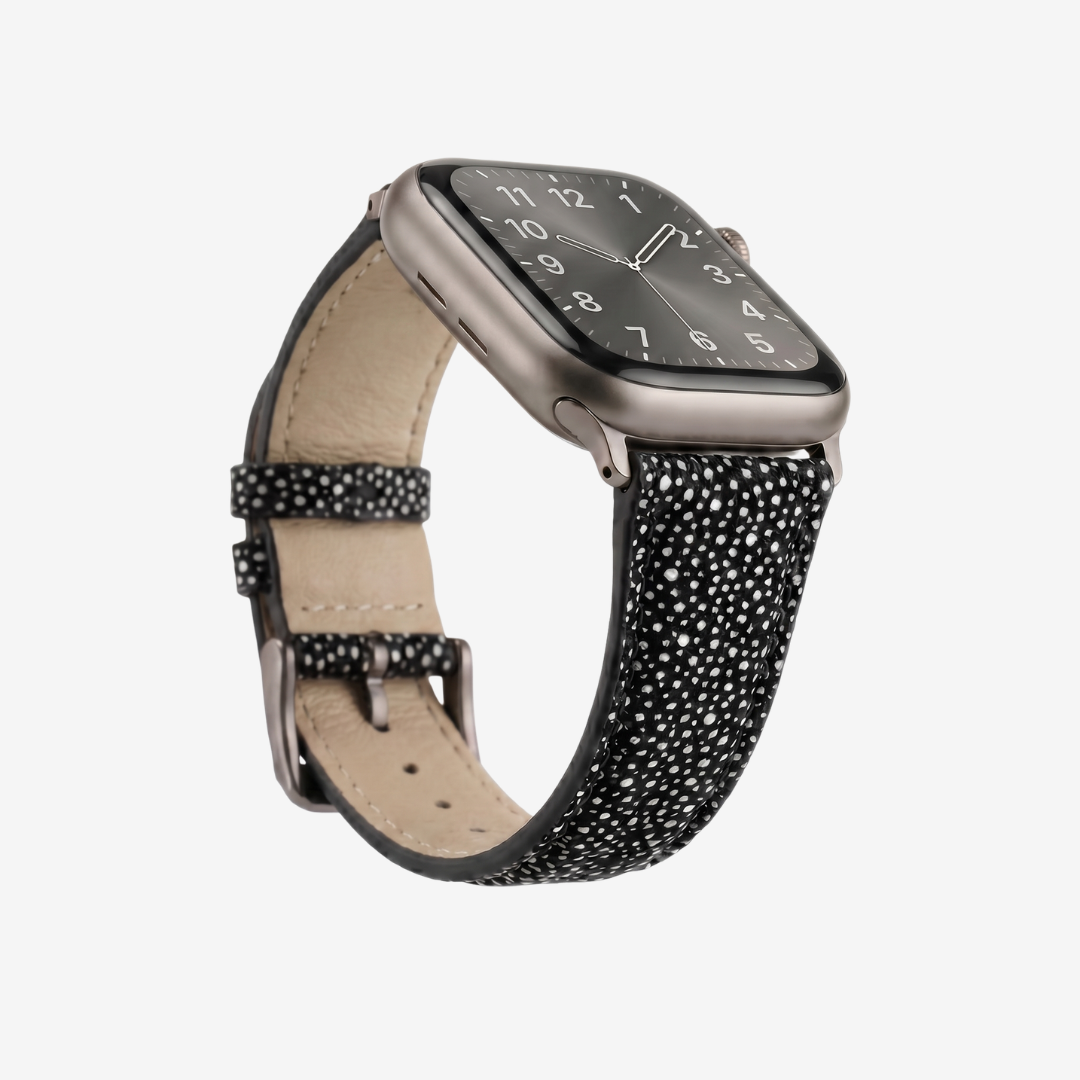 Apple Watch Band - Metallic Genuine Leather - Watch Band