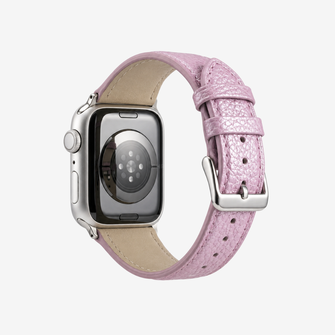 Apple Watch Band - Metallic Genuine Leather - Watch Band