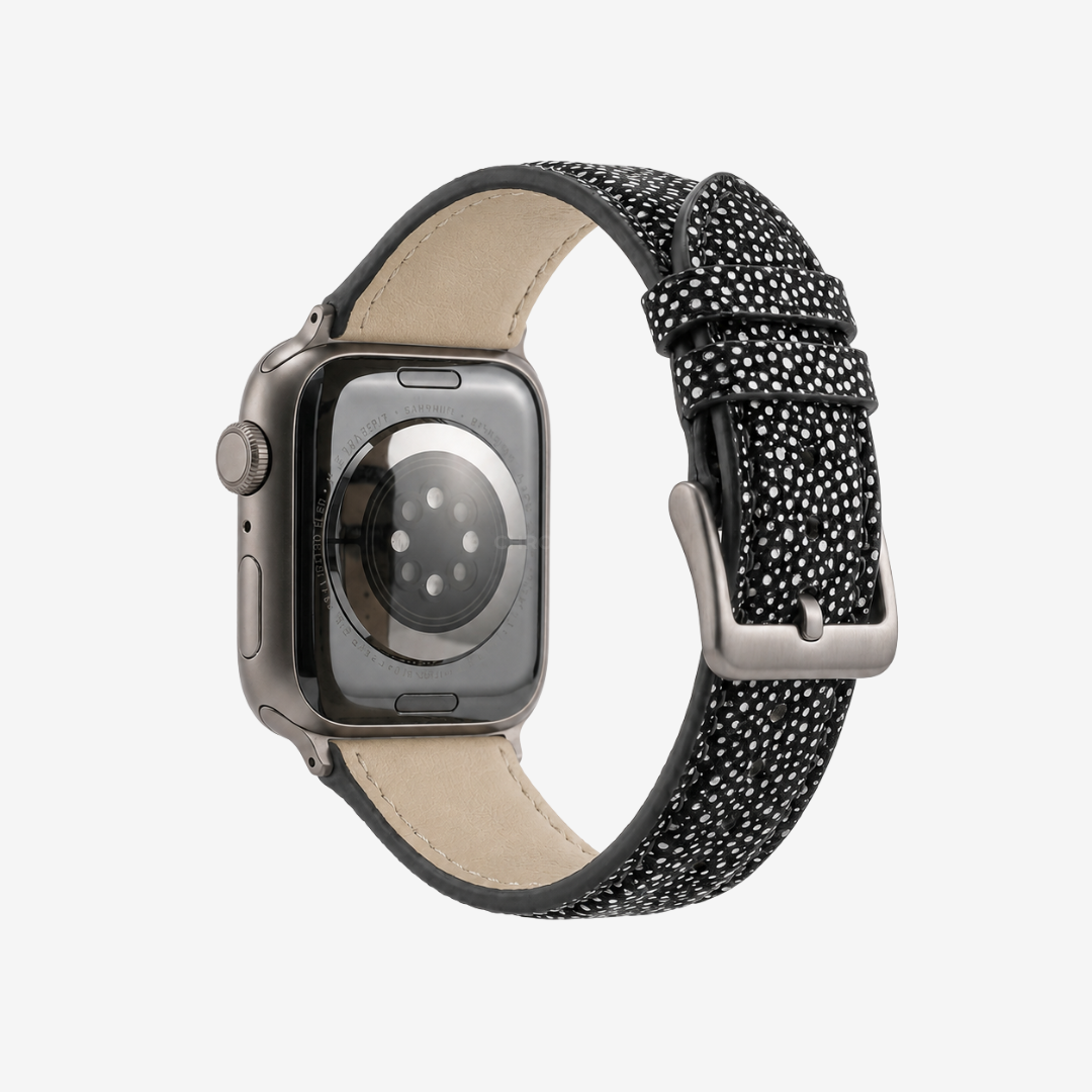 Apple Watch Band - Metallic Genuine Leather - Watch Band