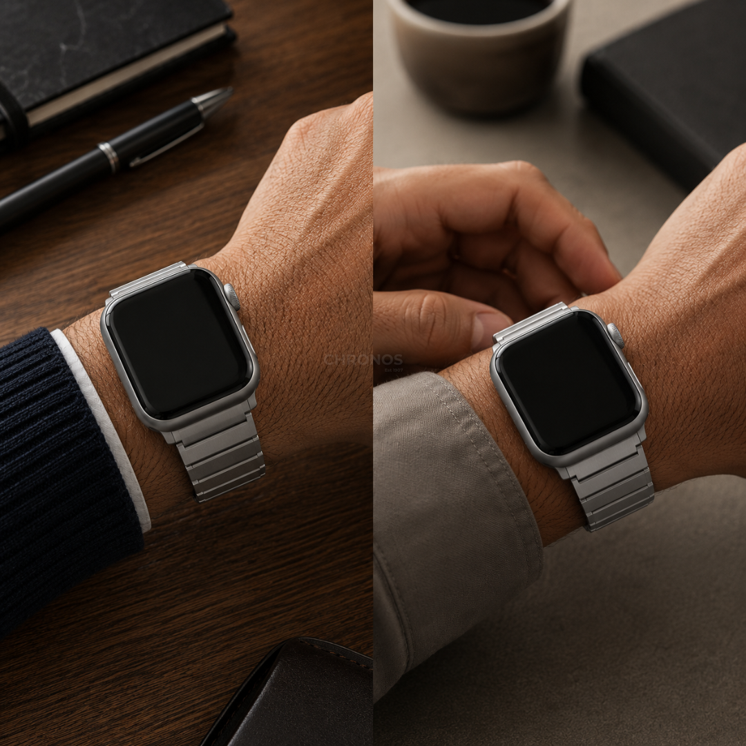 Apple Watch Band - Military Titanium - Watch Band
