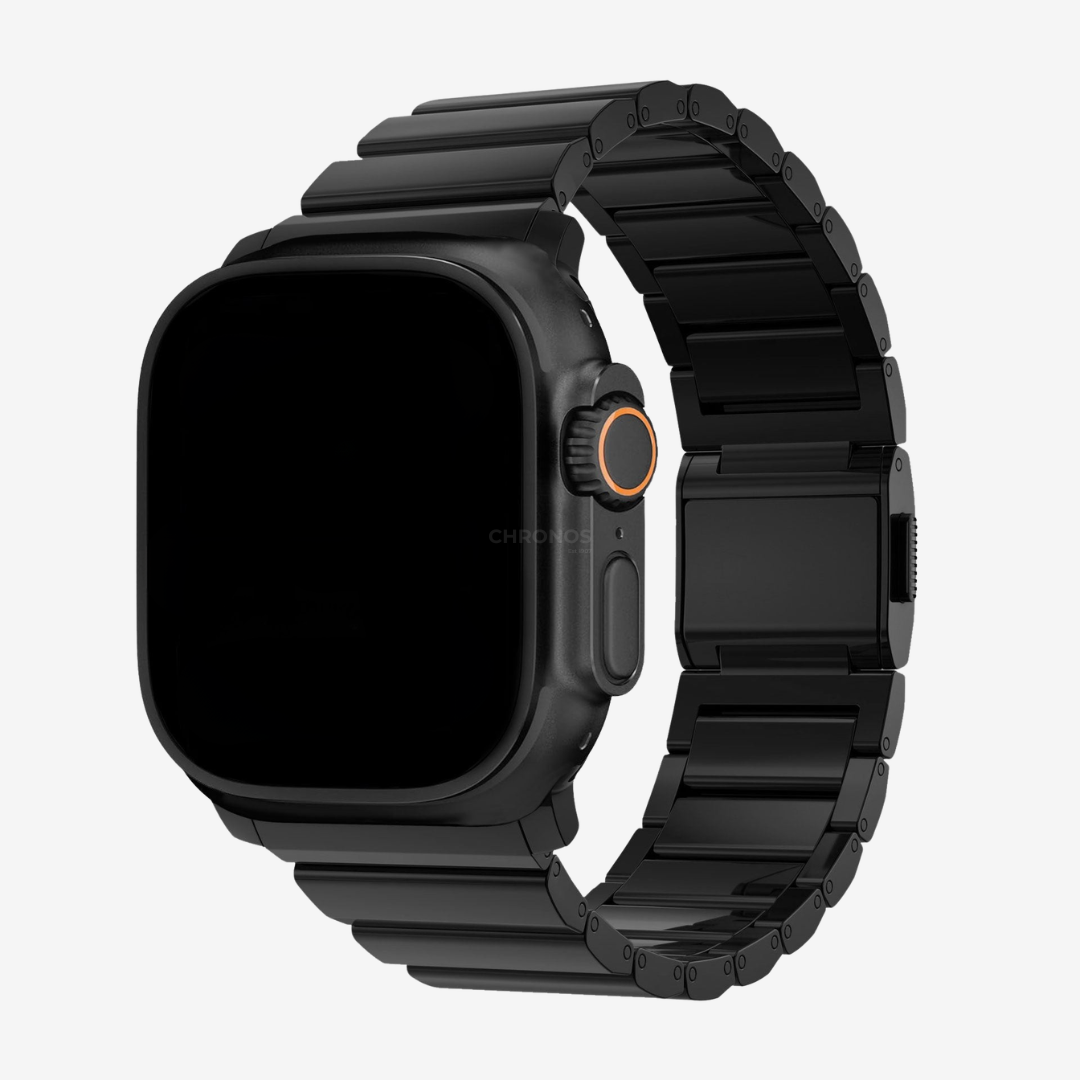 Apple Watch Band - Military Titanium - Black / 44/45/46/49mm - Watch Band