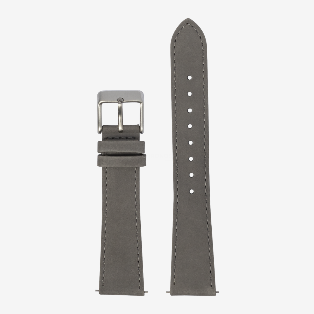 Apple Watch Band - Nubuck Leather - Grey - Watch Band