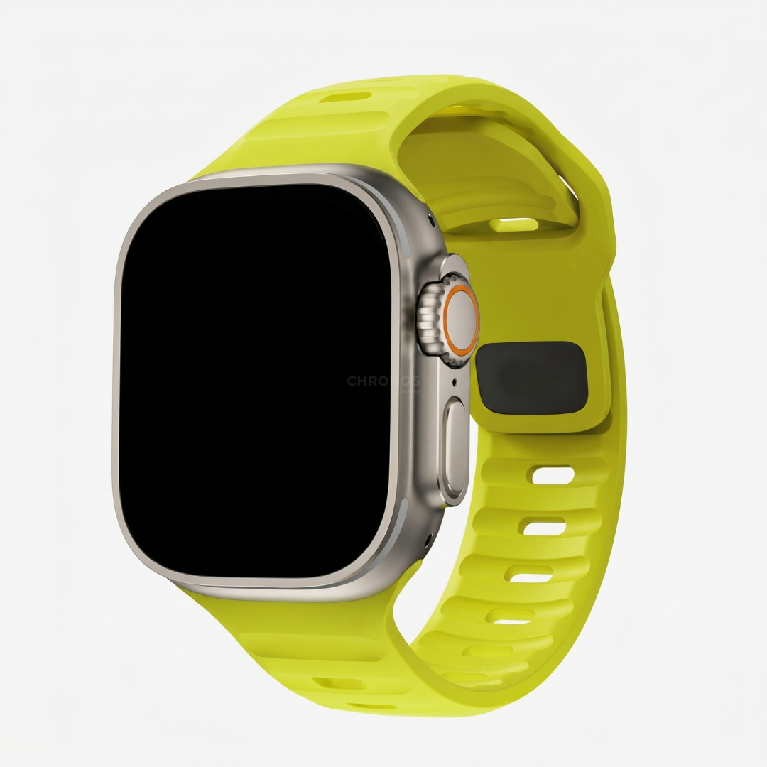 Apple Watch Band - Ocean Sport Silicone - Neon - Watch Band
