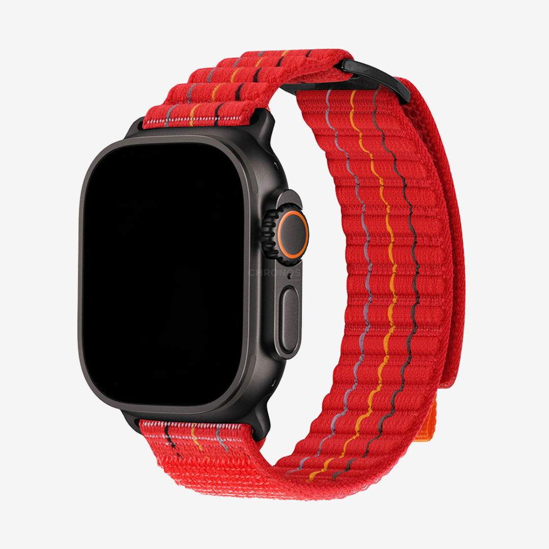 Apple Watch Band - Outdoor Nylon - Red / 44/45/46/49mm - Watch Band