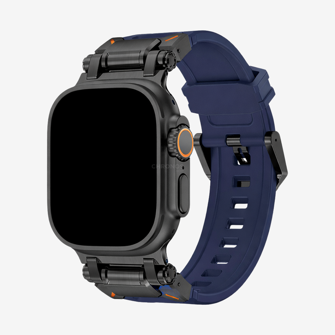 Apple Watch Band - Silicone - Blue Black - Watch Band