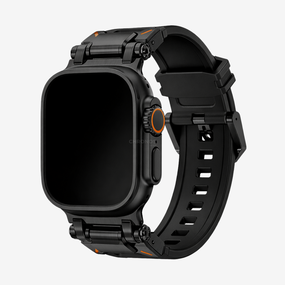Apple Watch Band - Silicone - Full Black - Watch Band