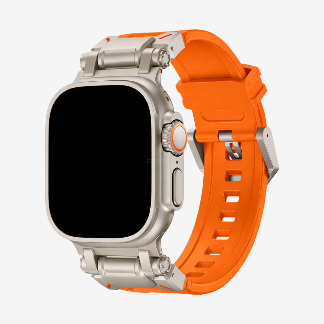 Apple Watch Band - Silicone - Orange Starlight - Watch Band