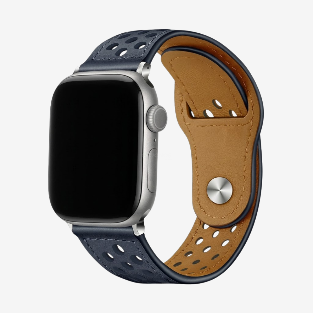 Apple Watch Band - Sport Leather - Blue / 38/40/41/42mm - Watch Band