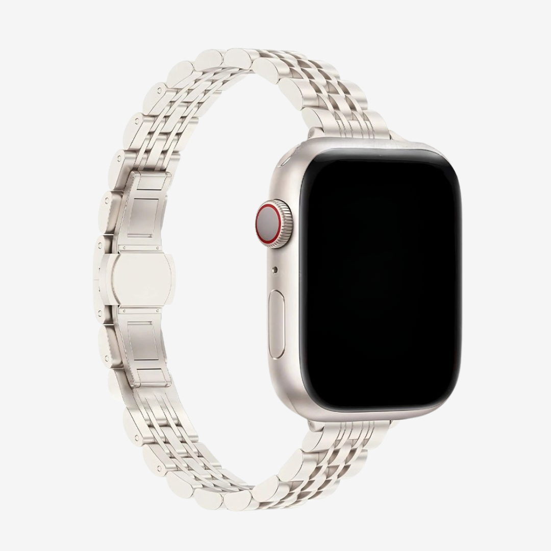 Apple Watch Band - Stainless Steel - Starlight / 38/40/41/42mm - Watch Band