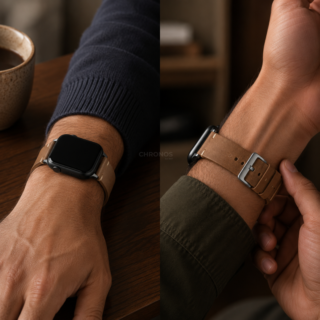 Apple Watch Band - Vintage Knotted Leather - Watch Band