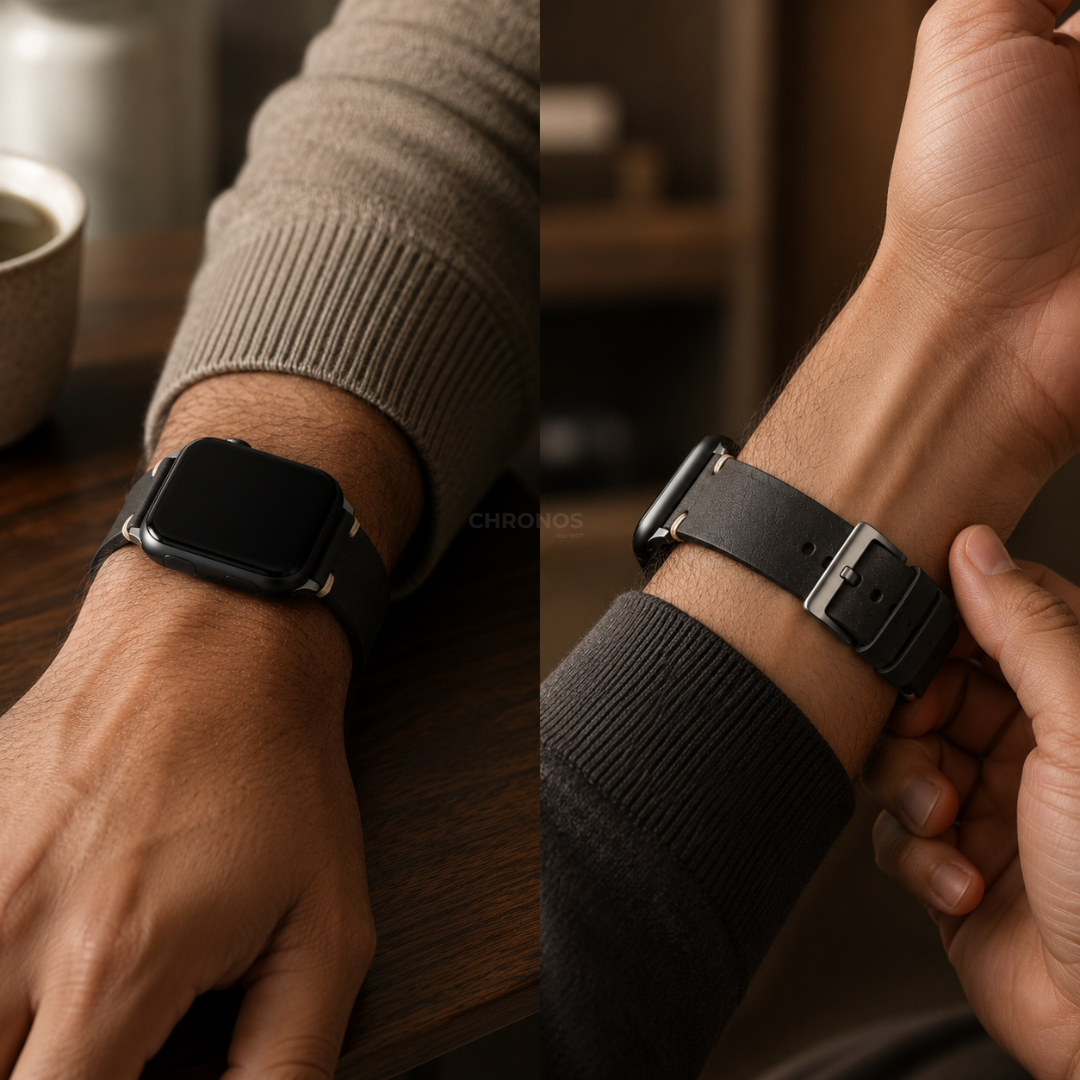 Apple Watch Band - Vintage Knotted Leather - Watch Band