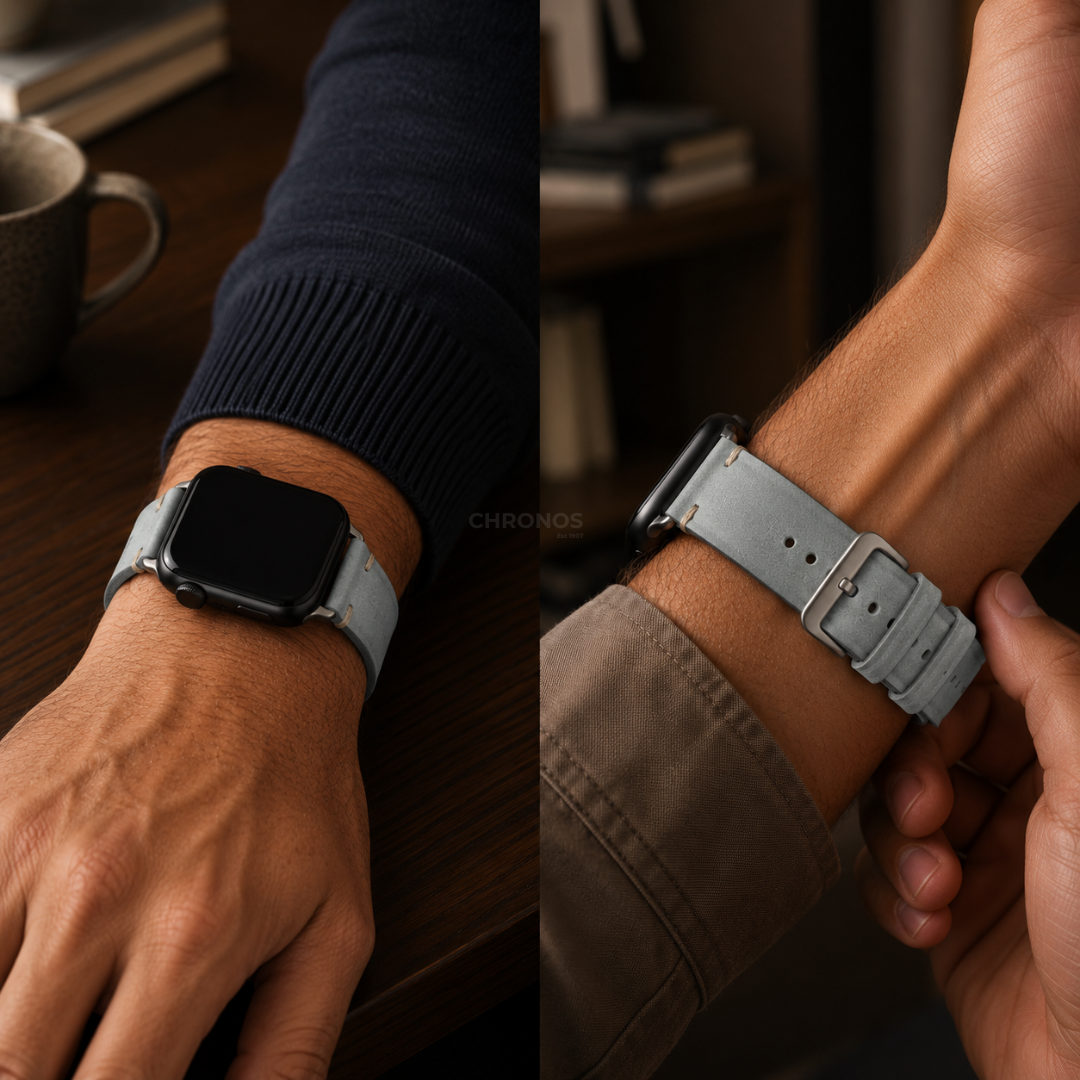 Apple Watch Band - Vintage Knotted - Nubuck Leather - Watch Band
