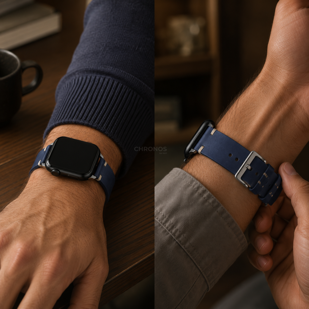 Apple Watch Band - Vintage Knotted - Nubuck Leather - Watch Band