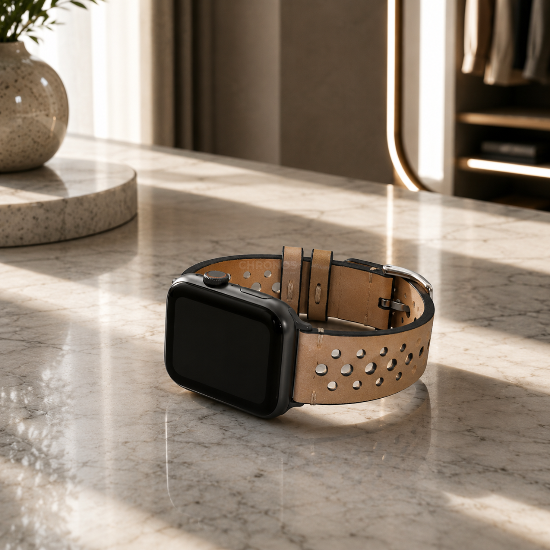 Apple Watch Band - Vintage Rally Leather - Watch Band